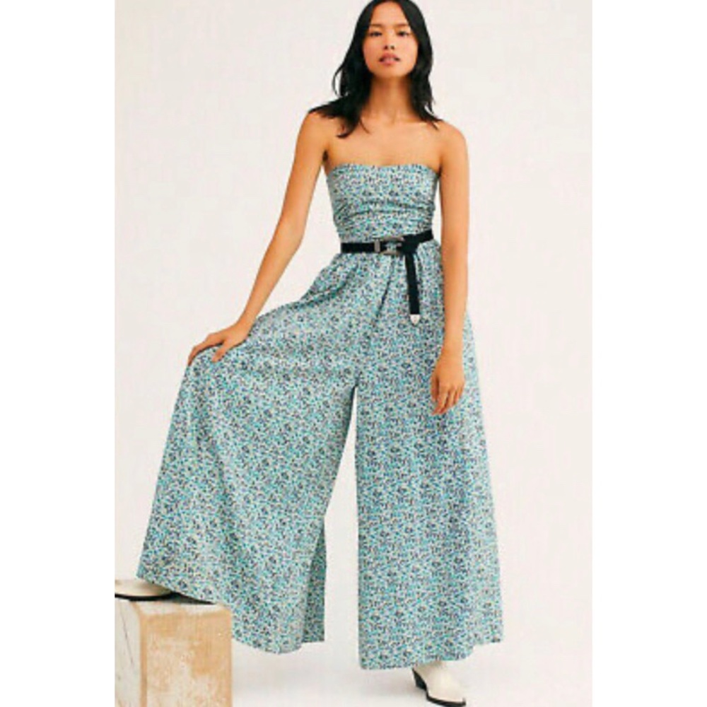 Mustang Strapless Jumpsuit.